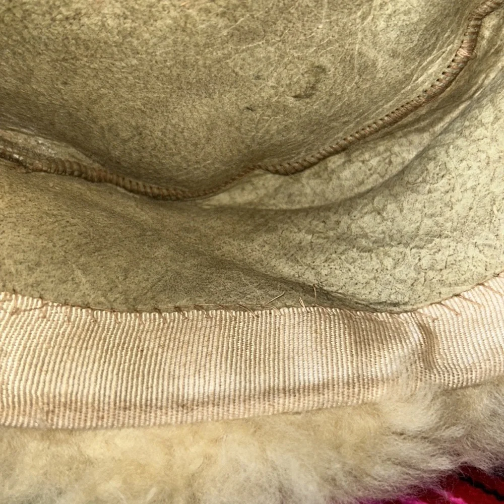 Vintage Handcrafted Genuine Sheepskin Hat - Picture 8 of 9